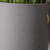 Ceramic Grey Hanging Pot Sand Finish 13cm 