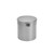 Metallic Silver Small Hat Box - D13cm x H14cm