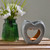 Ava May Grey Heart Shaped Burner in FSC Box - FSC Mix Credit