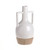 White Vase With Sandy Glaze 14.2Cm X 14.2Cm X 27.8Cm