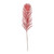 Glitter Feather Stem  Red