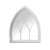 Iris Mirror Arched 67Cm