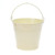 Bucket Zinc Cream 15Cm High