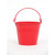 Bucket Zinc Red 9.5Cm High