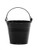 Bucket Zinc Black 10Cm High