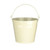 Bucket Zinc Cream 17Cm High