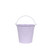 Bucket Zinc Lilac 12.5cm High