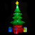 Inflatable Tree 2.4m 12 LED