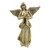 Angel Playing Trumpet Gold 33cm