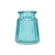 Oscar Vase - Blue - Assorted Designs - 12cm