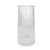 Astrid Graduated Glass Vase - Clear - H32cm