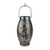 Copper Solar Lantern with warm white flashing lights 24cm