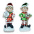 Elf Resin Ornament LED 2 Assorted colours Red and Green 41cm