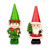 Elf and Santa Resin Ornaments LED 2 Assorted Designs 40.5-41cm
