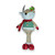 Standing Moose with holly leaf and striped top 39cm