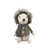 Fox and Hedgehog Grey 2 asst 24cm