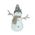 Snowmen with hat and scarf Natural 2 Asst 