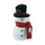Snowman with top hat and scarf 35cm