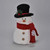 Snowman with top hat and scarf 35cm