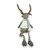 Reindeer with long legs and white jumper 40cm