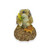 Hedgehog with Autumn leaves 13x13x17cm