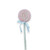 Candy Pick pale pink with bow 6.5x2x26cm