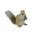 Squirrel with nut 20x10x16cm