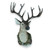 Deer Head with wreath 54x43x74cm