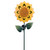 Sunflower on a spike with Solar Light 126cm