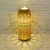 Wicker effect tall water feature light brown 65cm (Outdoor use)