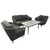 4 pce Rope set inc 2 chairs, 2 seater sofa & table. Sofa: W155cm Table: W120cm