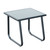 3 Pce Essential Coffee Set Black & Grey Chair:54x64x82cm Table:44x44x41cm