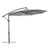 3m Parasol 2 Assorted Colours Grey or Taupe H:2.8m