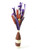 100cm Dried Bunch Round Red/Purple