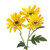 42cm Gerbera Spray x3 Yellow
