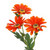 42cm Gerbera Spray x3 Orange