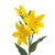 79cm Tiger Lily Spray Yellow