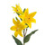 79cm Tiger Lily Spray Yellow