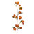 105cm Lantern Spray Burnt Orange