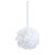 5" Rose Ball Hanger Cream