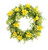 38cm Daisy Wreath Yellow