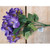 30cm Pansy Bush x7 Blue