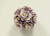 15cm Rose Ball Purple