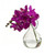23cm Orchid w/Glass Purple