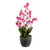 60cm Purple Orchid x7 in Black Pot