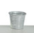 16cm Metal Pot Silver