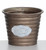 16cm Metal Pot Copper