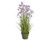 135cm Allium Grass w/Zinc Pot Purp