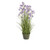 135cm Allium Grass w/Zinc Pot Purp