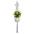 105cm Macrame Hanger W/Ring Grey